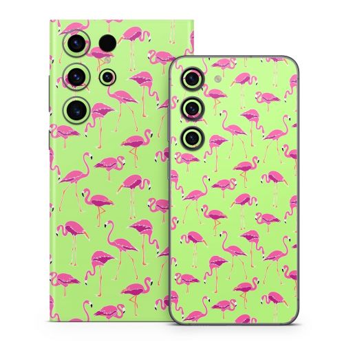 Flamingo Day Samsung Galaxy S23 Series Skin