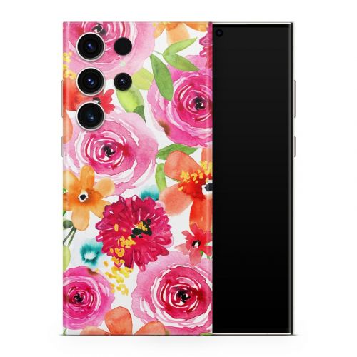Floral Pop Samsung Galaxy S23 Series Skin