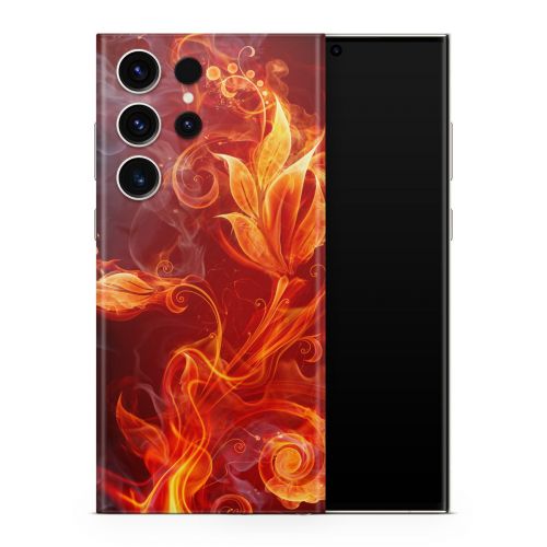 Flower Of Fire Samsung Galaxy S23 Series Skin
