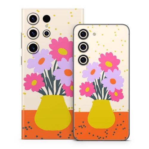 Flowers In A Vase Samsung Galaxy S23 Series Skin