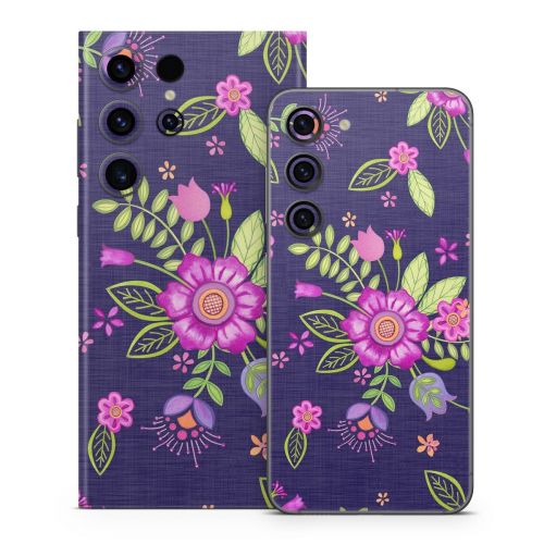 Folk Floral Samsung Galaxy S23 Series Skin