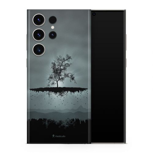 Flying Tree Black Samsung Galaxy S23 Series Skin