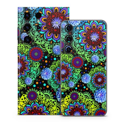 Funky Floratopia Samsung Galaxy S23 Series Skin