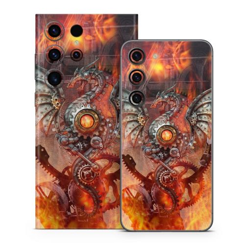 Furnace Dragon Samsung Galaxy S23 Series Skin