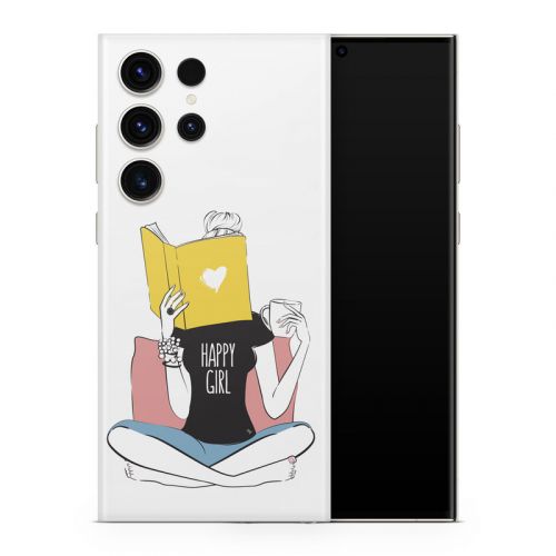 Happy Girl Samsung Galaxy S23 Series Skin