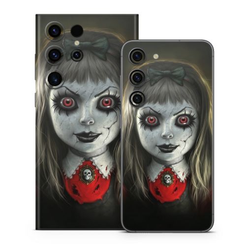 Haunted Doll Samsung Galaxy S23 Series Skin
