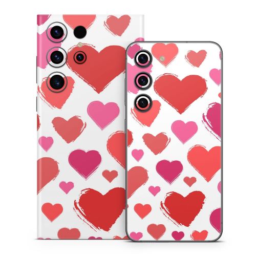 Hearts Samsung Galaxy S23 Series Skin