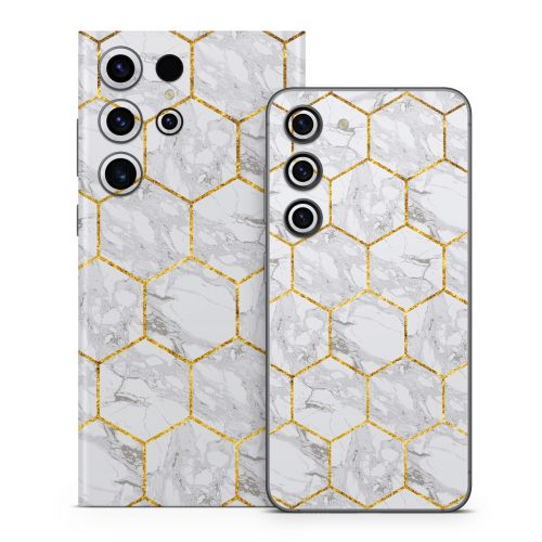 Honey Marble Samsung Galaxy S23 Series Skin
