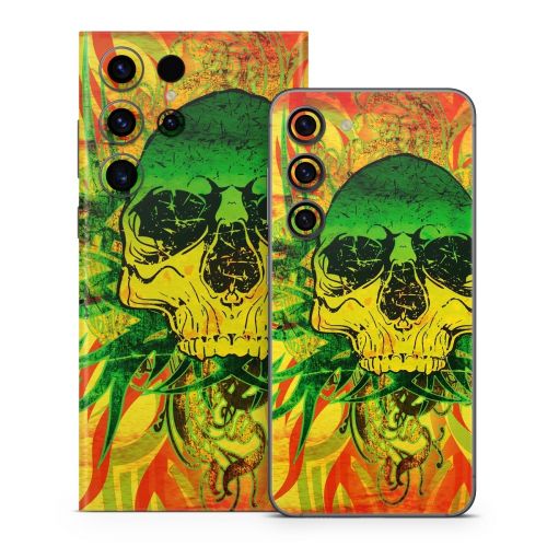 Hot Tribal Skull Samsung Galaxy S23 Series Skin