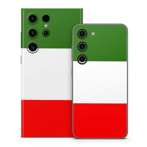 Italian Flag Samsung Galaxy S23 Series Skin