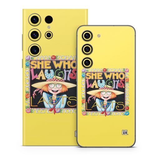She Who Laughs Samsung Galaxy S23 Series Skin