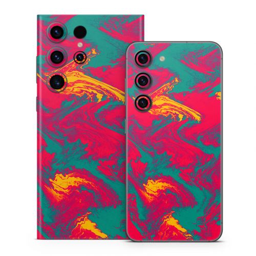 Lava Flow Samsung Galaxy S23 Series Skin