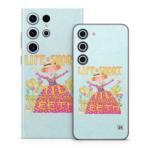 Life is Short Samsung Galaxy S23 Series Skin