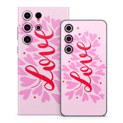 Love Hearts Samsung Galaxy S23 Series Skin