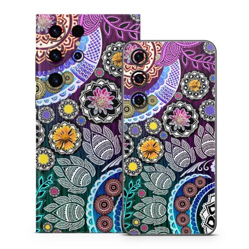 Mehndi Garden Samsung Galaxy S23 Series Skin