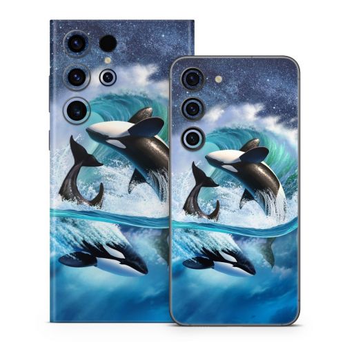 Orca Wave Samsung Galaxy S23 Series Skin