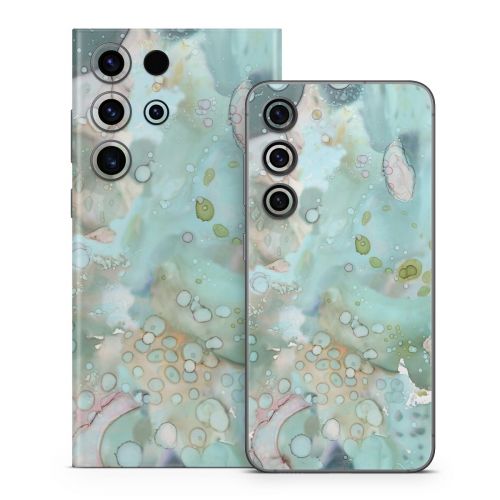 Organic In Blue Samsung Galaxy S23 Series Skin