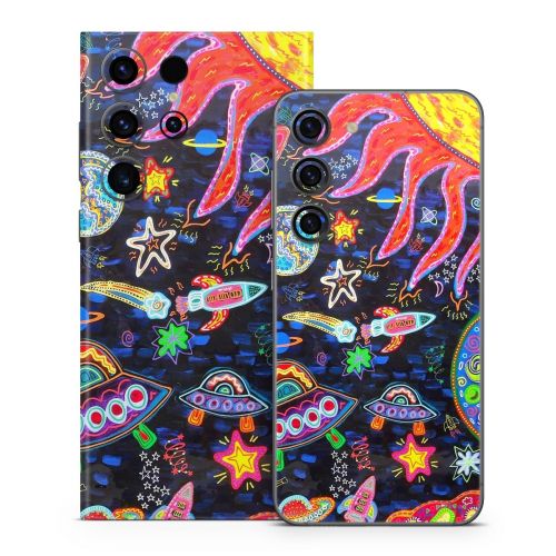 Out to Space Samsung Galaxy S23 Series Skin