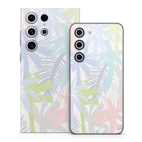 Pastel Palms Samsung Galaxy S23 Series Skin