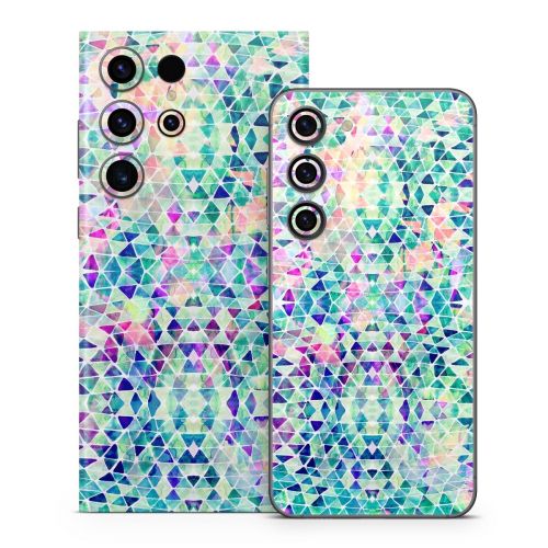 Pastel Triangle Samsung Galaxy S23 Series Skin