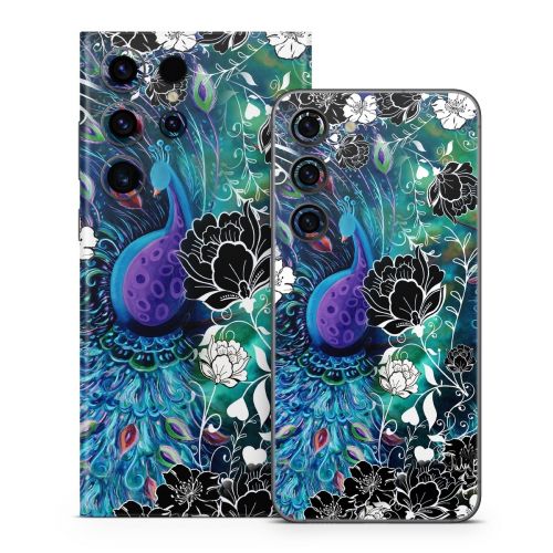 Peacock Garden Samsung Galaxy S23 Series Skin