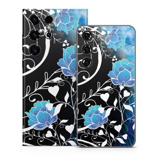 Peacock Sky Samsung Galaxy S23 Series Skin