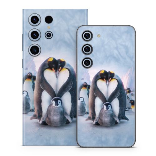 Penguin Heart Samsung Galaxy S23 Series Skin