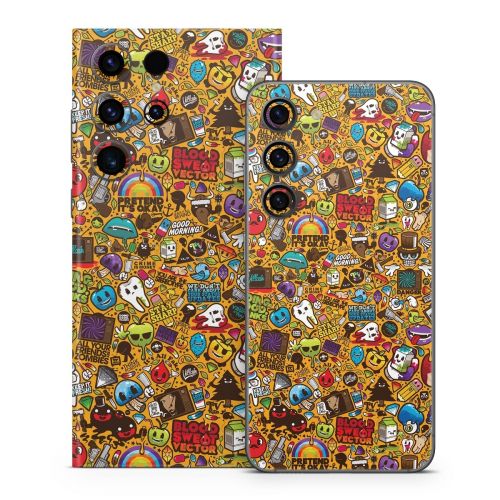 Psychedelic Samsung Galaxy S23 Series Skin