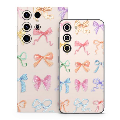 Rainbow Bows Samsung Galaxy S23 Series Skin