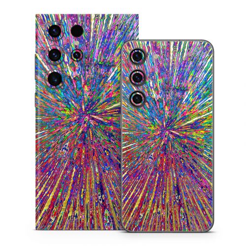 Rainbow Burst Samsung Galaxy S23 Series Skin