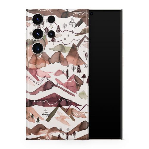 Red Mountains Samsung Galaxy S23 Series Skin