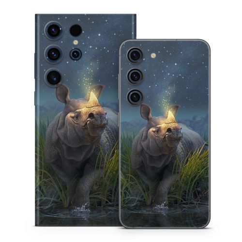 Rhinoceros Unicornis Samsung Galaxy S23 Series Skin