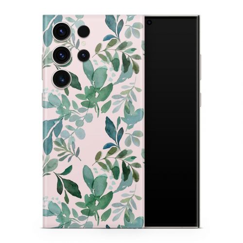 Sage Greenery Samsung Galaxy S23 Series Skin