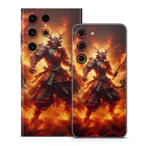 Samurai Fire Samsung Galaxy S23 Series Skin