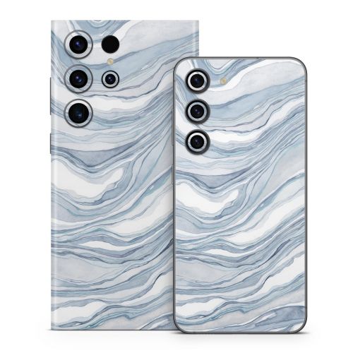 Sandstone Indigo Samsung Galaxy S23 Series Skin