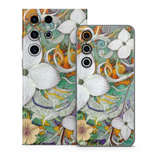 Sangria Flora Samsung Galaxy S23 Series Skin