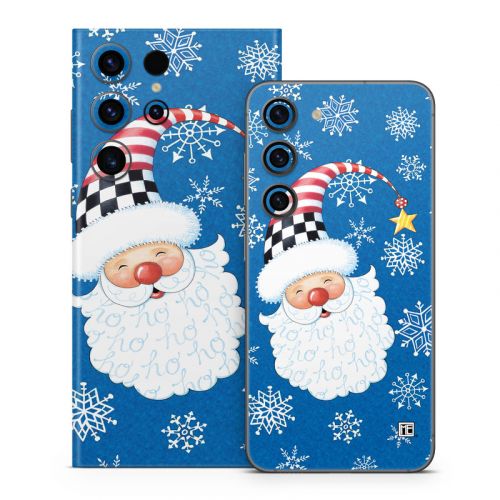 Santa Snowflake Samsung Galaxy S23 Series Skin