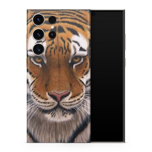 Siberian Tiger Samsung Galaxy S23 Series Skin