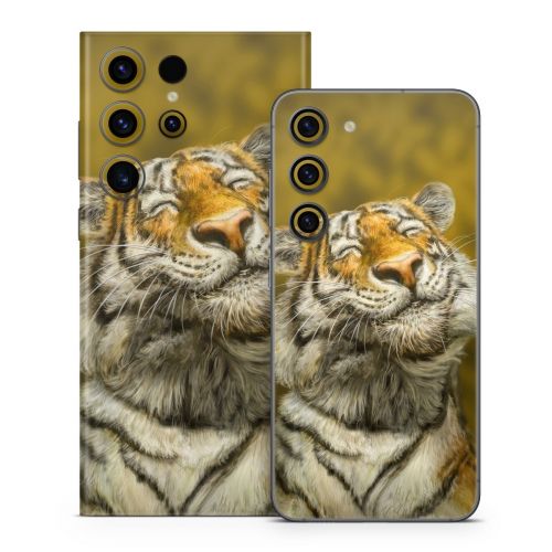 Smiling Tiger Samsung Galaxy S23 Series Skin