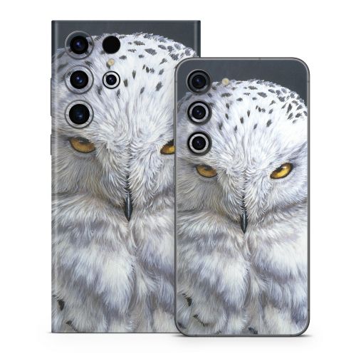Snowy Owl Samsung Galaxy S23 Series Skin