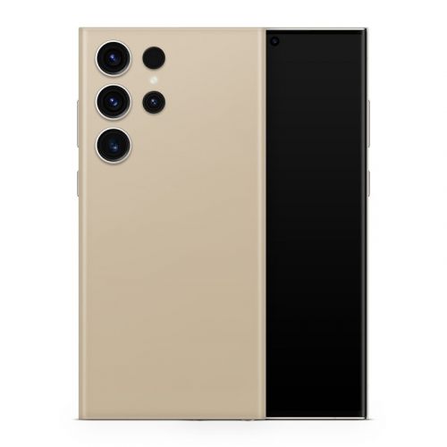 Solid State Beige Samsung Galaxy S23 Series Skin
