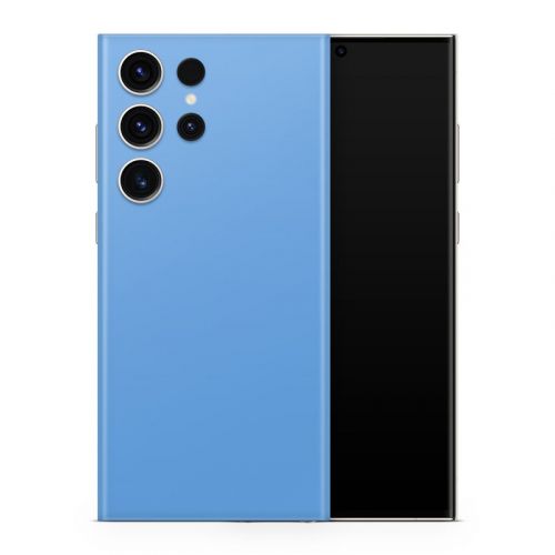 Solid State Blue Samsung Galaxy S23 Series Skin
