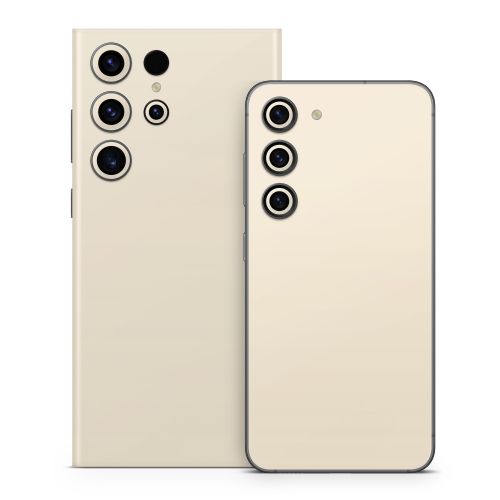 Solid State Creme Samsung Galaxy S23 Series Skin