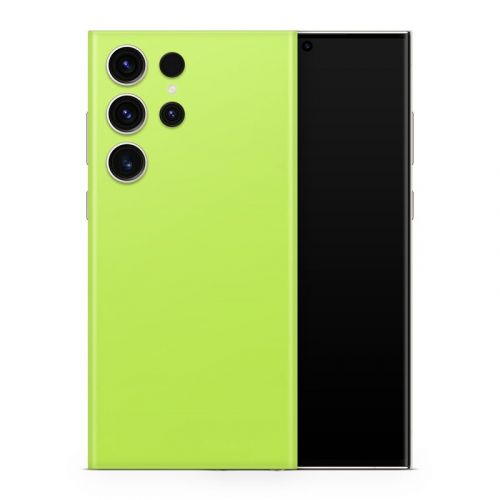 Solid State Lime Samsung Galaxy S23 Series Skin
