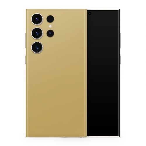 Solid State Mustard Samsung Galaxy S23 Series Skin
