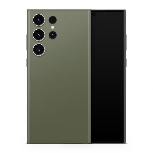 Solid State Olive Drab Samsung Galaxy S23 Series Skin
