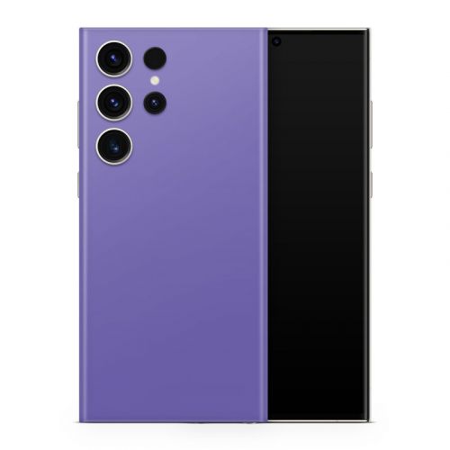 Solid State Purple Samsung Galaxy S23 Series Skin