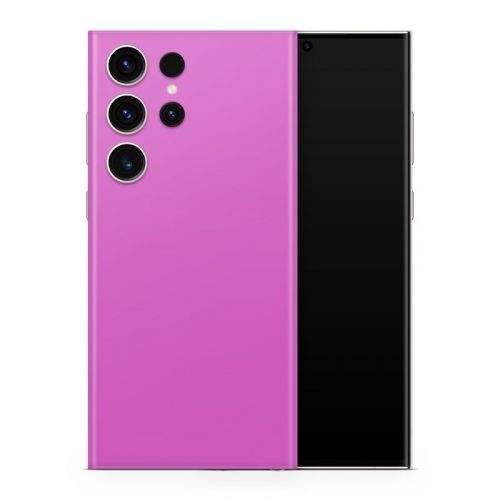 Solid State Vibrant Pink Samsung Galaxy S23 Series Skin