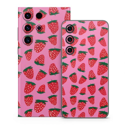 Strawberries Samsung Galaxy S23 Series Skin