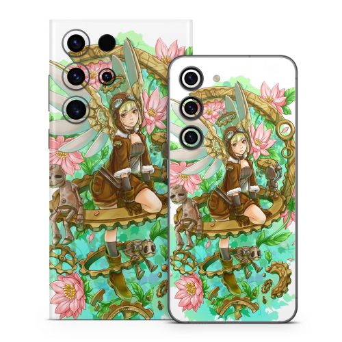 Steampunk Angel Samsung Galaxy S23 Series Skin